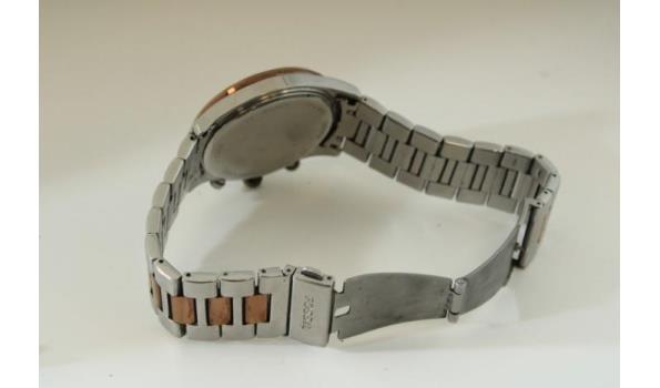 herenhorloge FOSSIL BQ2511, quartz, 44mm, mogelijke gebruikssporen, mogelijks nieuwe batterij nodig